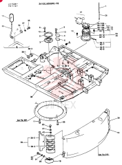 FRAME ASSY, UPP, Serial Range: LX1526-LX1536