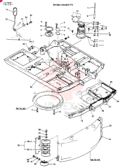 FRAME ASSY. UPP, Serial Range: LX1526-LX1536