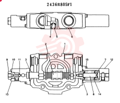 SPOOL ASSY 2436R805F1