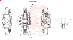 CONTROL VALVE 2436U1213F2