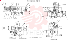 Схема (K904L) - MARK II EXCAVATOR ASN LX1526 (1/88-12/03) 2436U1252F1 (2)
