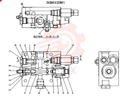 VALVE ASSY. HOLDING 2436R1328F1