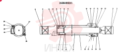 Схема (K904L) - MARK II EXCAVATOR ASN LX1526 (1/88-12/03) 2438U992F1 (1)
