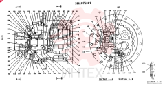 HYDRAULIC MOTOR 2441U753F1