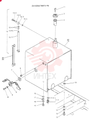 Схема (K904L) - MARK II EXCAVATOR BTW LX1501 - LX1525 (1/88-12/03) 24100N4785F3