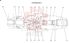 VALVE PRESSURE RELIE 2436R819F1