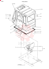 Схема (K905) - EXCAVATOR BTW LP0601 - LP1600 (1/82-12/03) 24100J3166F20