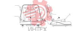 Сиденье в сборе 47C0452 000