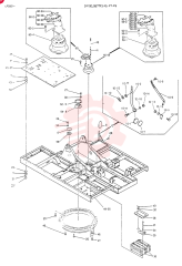 FRAME ASSY, UPP, Serial Range: LP0601-LP1066