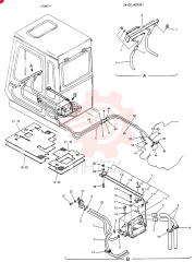 Схема (K905) - EXCAVATOR BTW LP0601 - LP1600 (1/82-12/03) 24100J4978F1