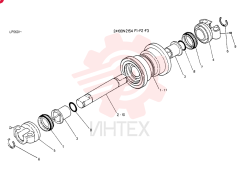 Схема (K905) - EXCAVATOR BTW LP0601 - LP1600 (1/82-12/03) 24100N2154F1