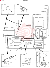 Схема (K905) - EXCAVATOR BTW LP0601 - LP1600 (1/82-12/03) 24100N2833F1