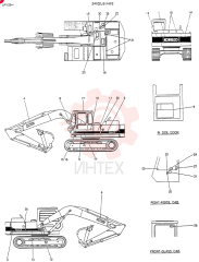 Схема (K905) - EXCAVATOR BTW LP0601 - LP1600 (1/82-12/03) 24100J5114F2