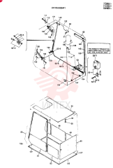 CAB ASSY(FOR NORTH EUROPE) SEE FIG 02-002 24100J6284F1 (1)