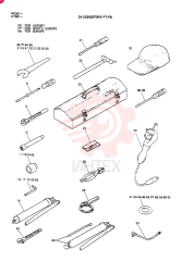 Схема (K905A) - EXCAVATOR ASN LP1601 (1/83-12/03) 24100N2979F6