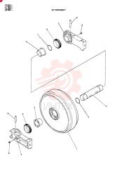 IDLER WHEEL 24100N2924F1