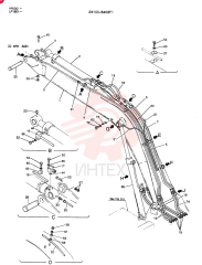 BOOM ASSY,4.6 M(15 FT-1 IN)(FOR SWEDEN) 24100J6402F1 (1)