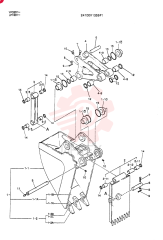BUCKET ASSY,EJECTOR 24100X1359F1