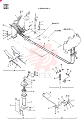 Схема (K905ALC) - EXCAVATOR ASN YP0301 (1/86-12/03) 24100J6184F3