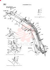 BOOM ASSY,4.6 M (15 F 1 INCH), Serial Range: LP1601-LP1720