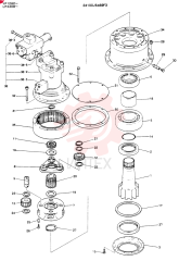 Схема (K905LC) - EXCAVATOR ASN YP1282 (1/85-12/03) 24100J6469F3
