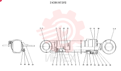 CYLINDER 2438U972F2