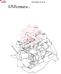 ENGINE, LP251-001 FOR STD