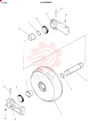 IDLER WHEEL 24100N2924F1