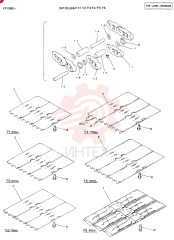 Схема (K905LC) - EXCAVATOR ASN YP1282 (1/85-12/03) 24100J6641F1