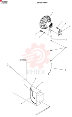 Схема (K905LC) - EXCAVATOR ASN YP1282 (1/85-12/03) 24100P1794F1