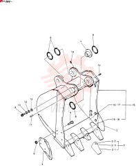 BUCKET ASSV, 0.35M3