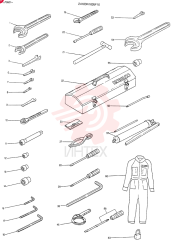 Схема (K905LC) - EXCAVATOR BTW YP0115 - YP0301 (1/85-12/03) 24100N1695F10