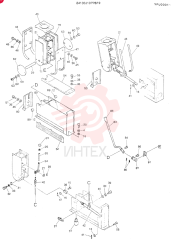 Схема (K905LC) - MARK II EXCAVATOR ASN YPU00001 (1/87-12/03) 24100J10776F9 (2)
