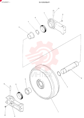 IDLER WHEEL 24100N2924F1