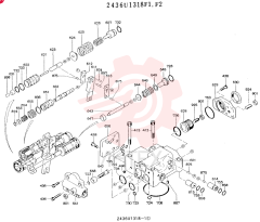 Схема (K905LC) - MARK II EXCAVATOR ASN YPU00001 (1/87-12/03) 2436U1318F1