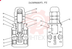 VALVE PRESSURE RELIE 2436R680F1