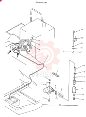 Схема (K905LC) - MARK II EXCAVATOR BTW YP1001 - YP1281. (4/89-12/03) 24100J10113F1