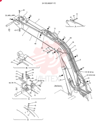 BOOM ASSY, 4.6M 24100J6655F1 (1)