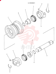 TRACK ROLLER 24100N2925F1