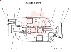 BRAKE VALVE 2436U1233F1