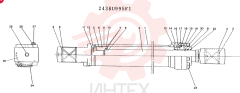 Схема (K907) - MARK II EXCAVATOR ASN YN2956 (GLOBAL) (1/88-12/03) 2438U995F1