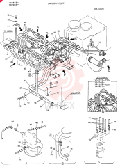 Схема (K907) - MARK II EXCAVATOR ASN YN2956 (GLOBAL) (1/88-12/03) 24100J10737F1 (1)