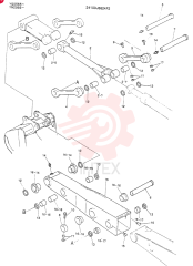 Схема (K907) - MARK II EXCAVATOR ASN YN2956 (GLOBAL) (1/88-12/03) 24100J6624F2