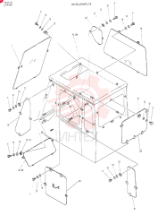 GUARD ASSY, Serial Range: YG0118-YG0196