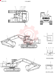 Схема (K907C) - EXCAVATOR BTW LN4201 - LN7000 (1/84-12/03) 24100J4862F2