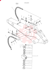 Схема (K907C) - EXCAVATOR BTW LN4201 - LN7000 (1/84-12/03) 24100J4916F1