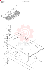 Схема (K905LC) - MARK II EXCAVATOR BTW YP1001 - YP1281 (1/87-12/03) 24100N4080F11