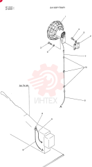 Схема (K905LC) - MARK II EXCAVATOR BTW YP1001 - YP1281 (1/87-12/03) 24100P1794F1