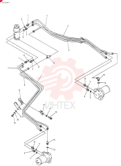 HYDR LINES,  LOW, Serial Range: LN4201-LN6354