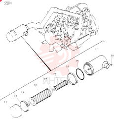 Схема (K907CLC) - EXCAVATOR BTW YG0101 - YG0500 (1/85-12/03) 24100P1035F4